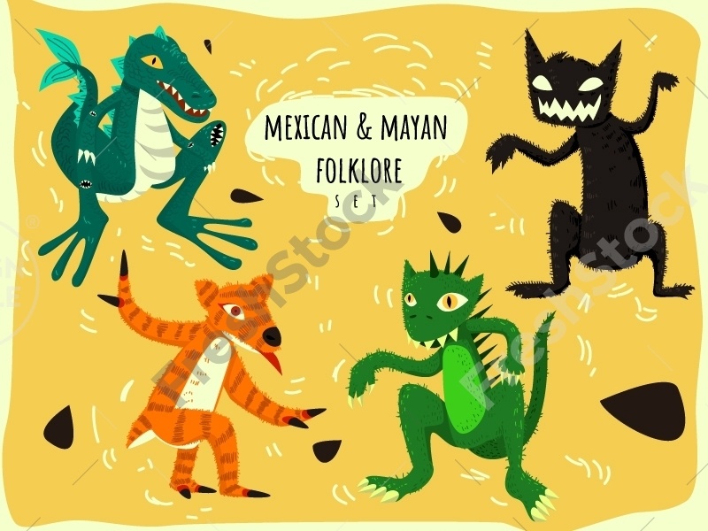 Mexican Folklore Creatures FreshStock   NDTDw51ySe291bnZAiGl