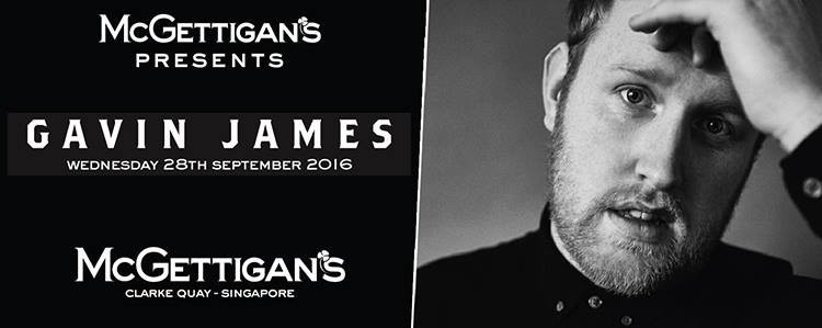 McGettigan's Clarke Quay Presents Gavin James