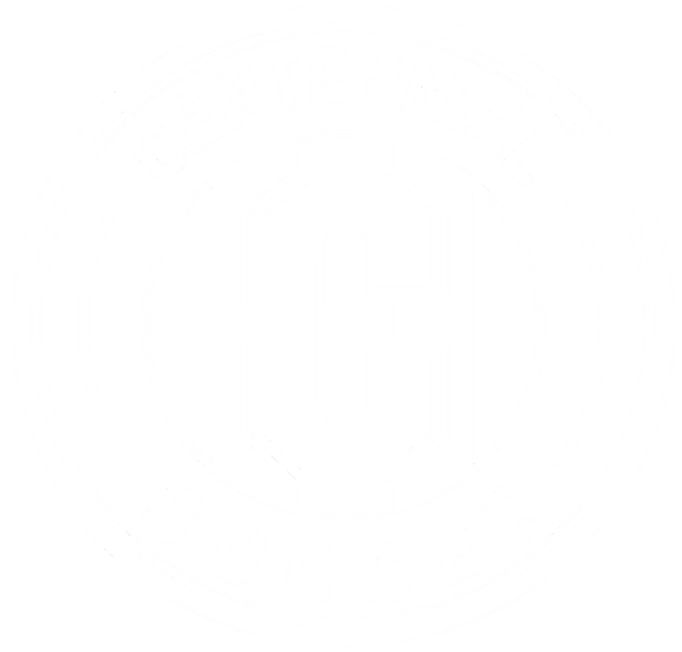 Centennial Soccer Logo - 1 color whitepng