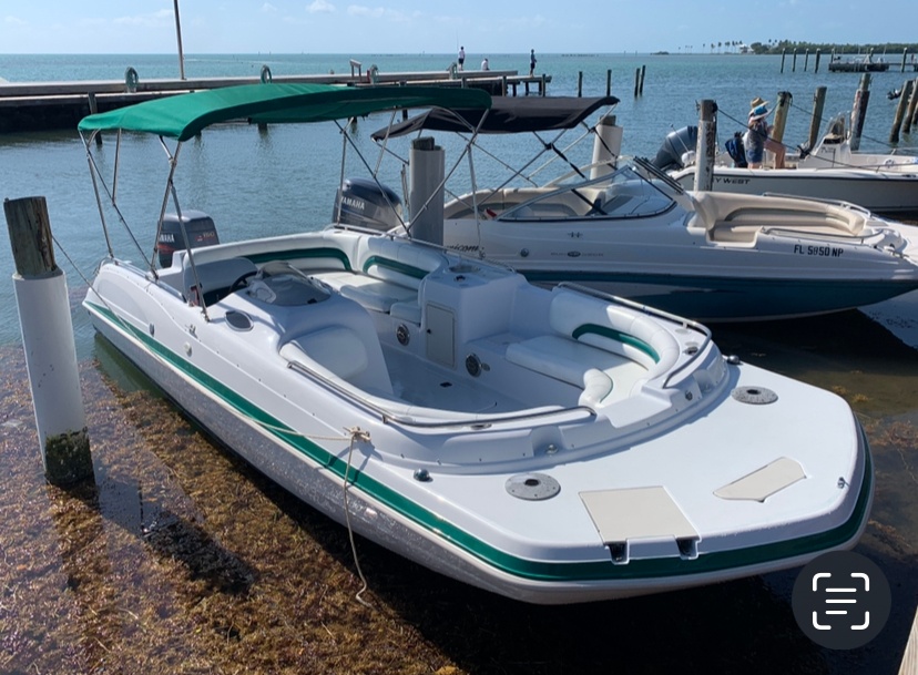 24’ Hurricane Deck Boat