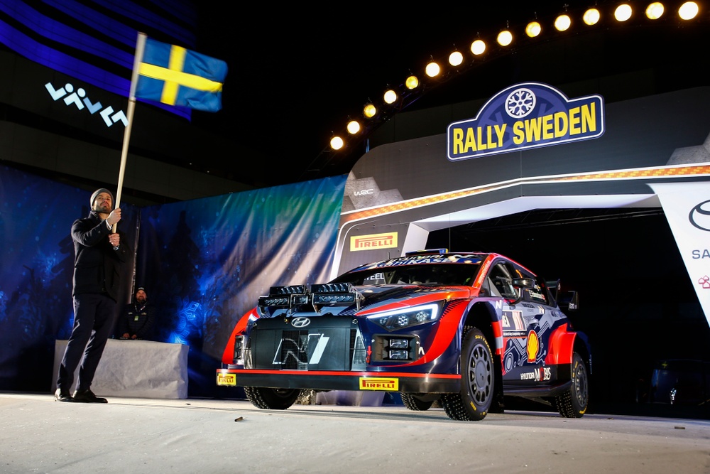 Prince Carl Philip at Rally Sweden. Foto: Tony Velam/McKlein