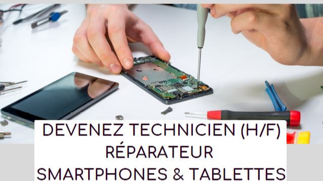 Représentation de la formation : Formation de Technicien réparateur smartphones et tablettes - 5 jours