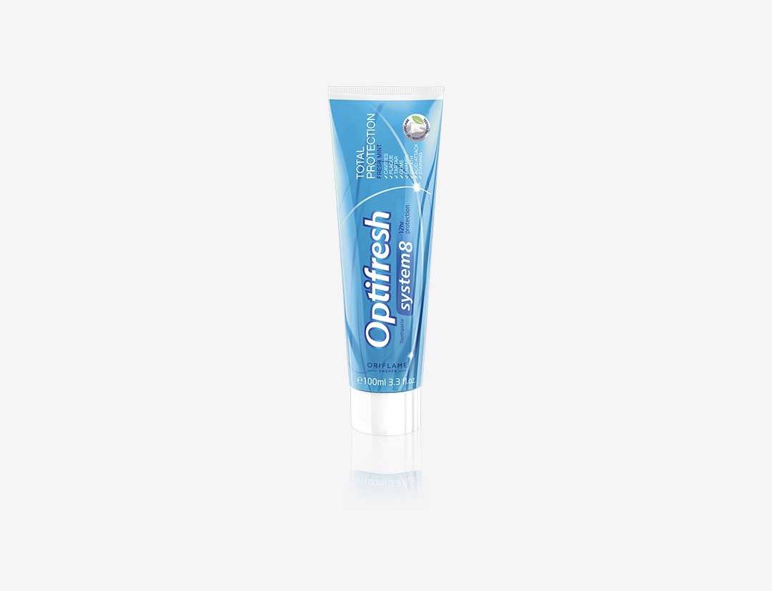 Optifresh System 8 Total Protection Toothpaste - Living Cute Stores 