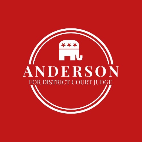 Anderson for District Court Judge logo