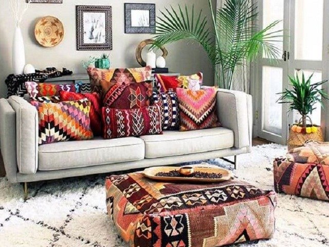 Design Interior Apartemen Boho