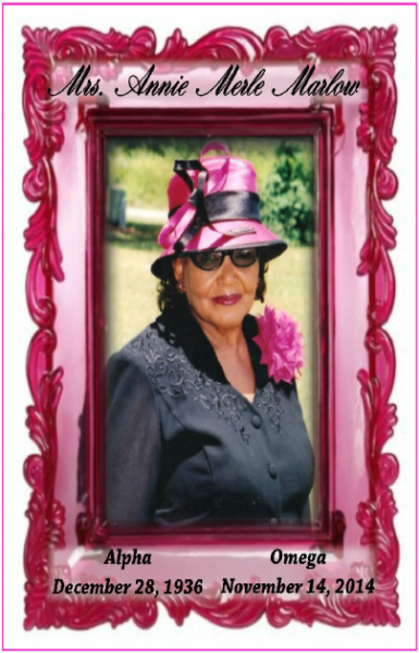 Mrs.  Annie  Merle Marlow Profile Photo