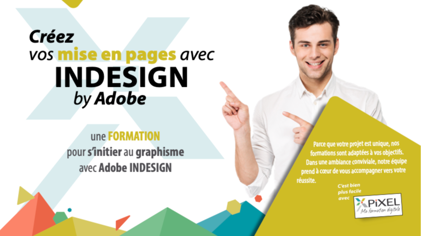 Représentation de la formation : InDesign