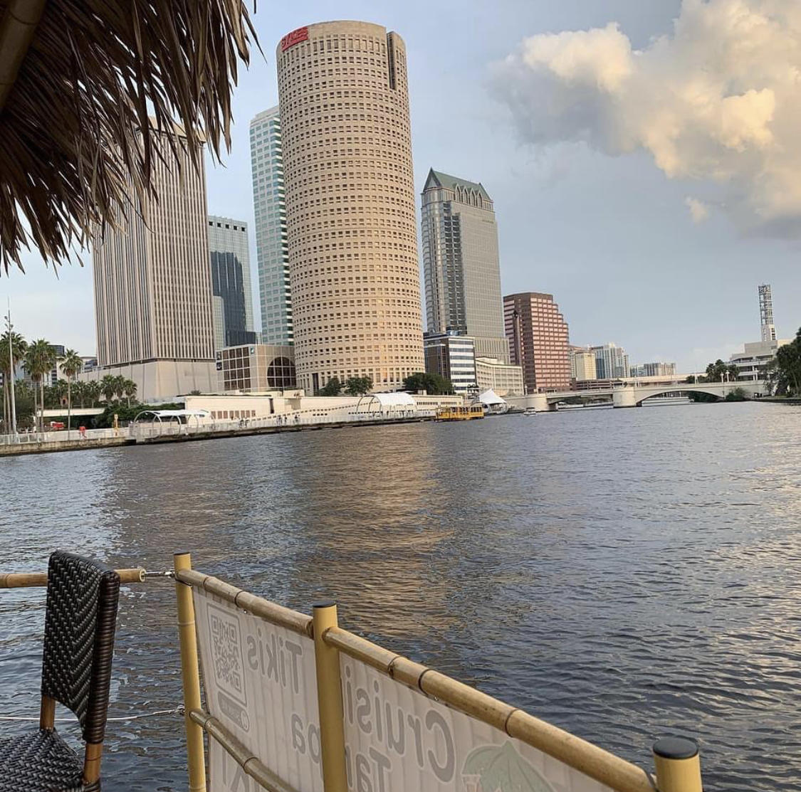BYOB Floating Tiki Bar Cruise through Downtown Tampa image 8