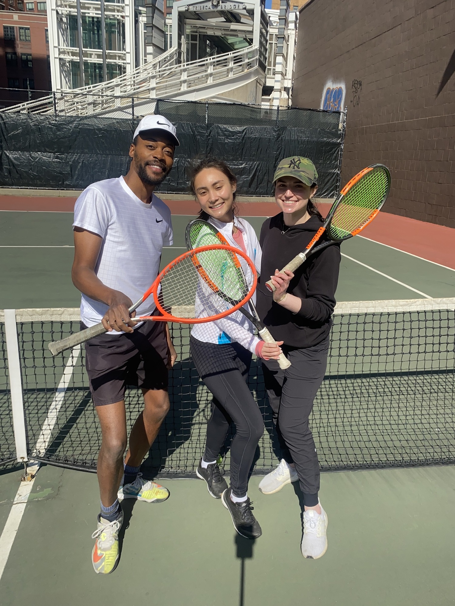 Lendale (. teaches tennis lessons in Brooklyn, NY