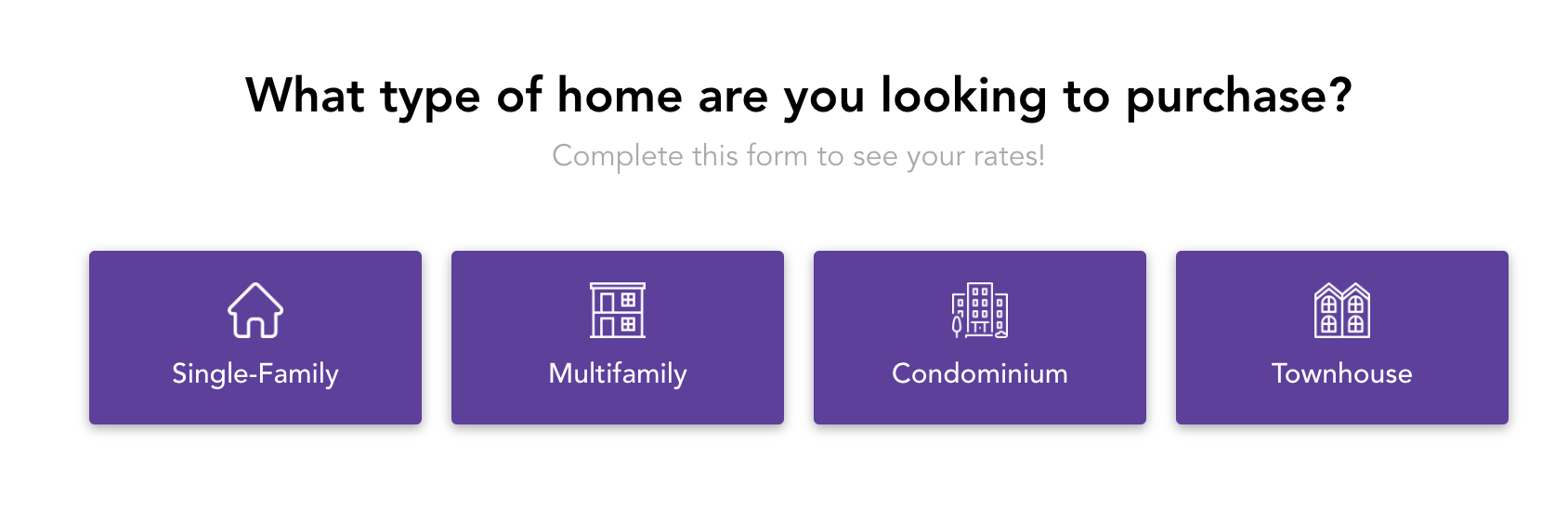 mortgage lead form template that qualified the prospect