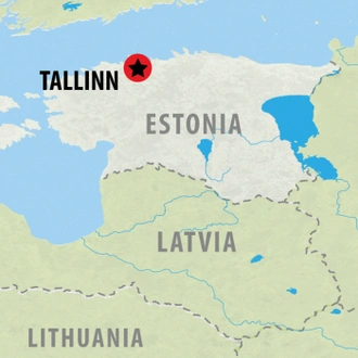 tourhub | On The Go Tours | Christmas Markets in Tallinn - 4 days | Tour Map