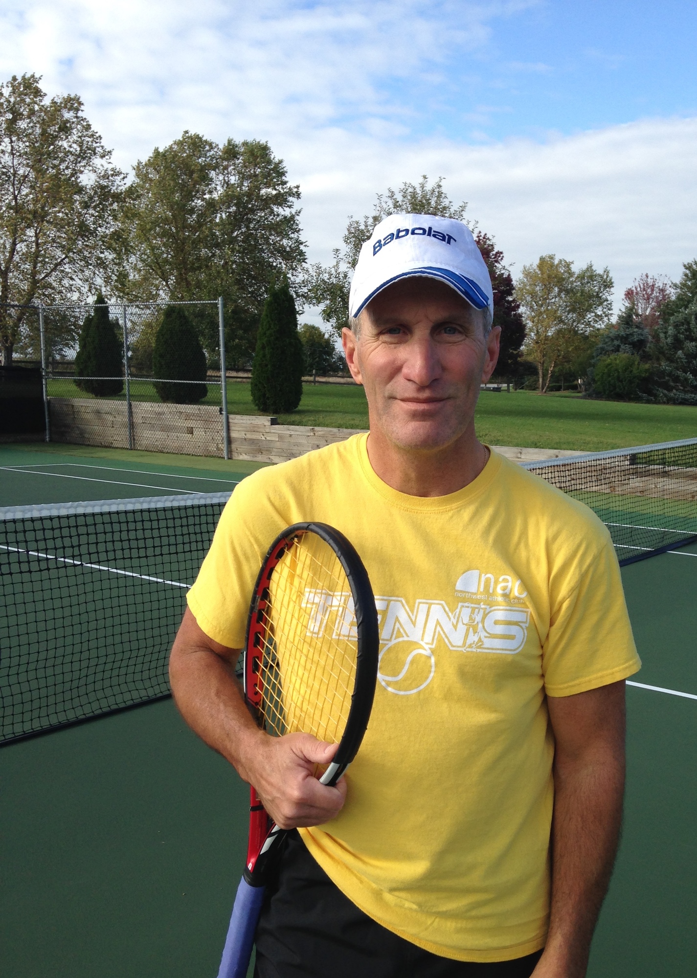 Douglas P. teaches tennis lessons in Sarasota, FL