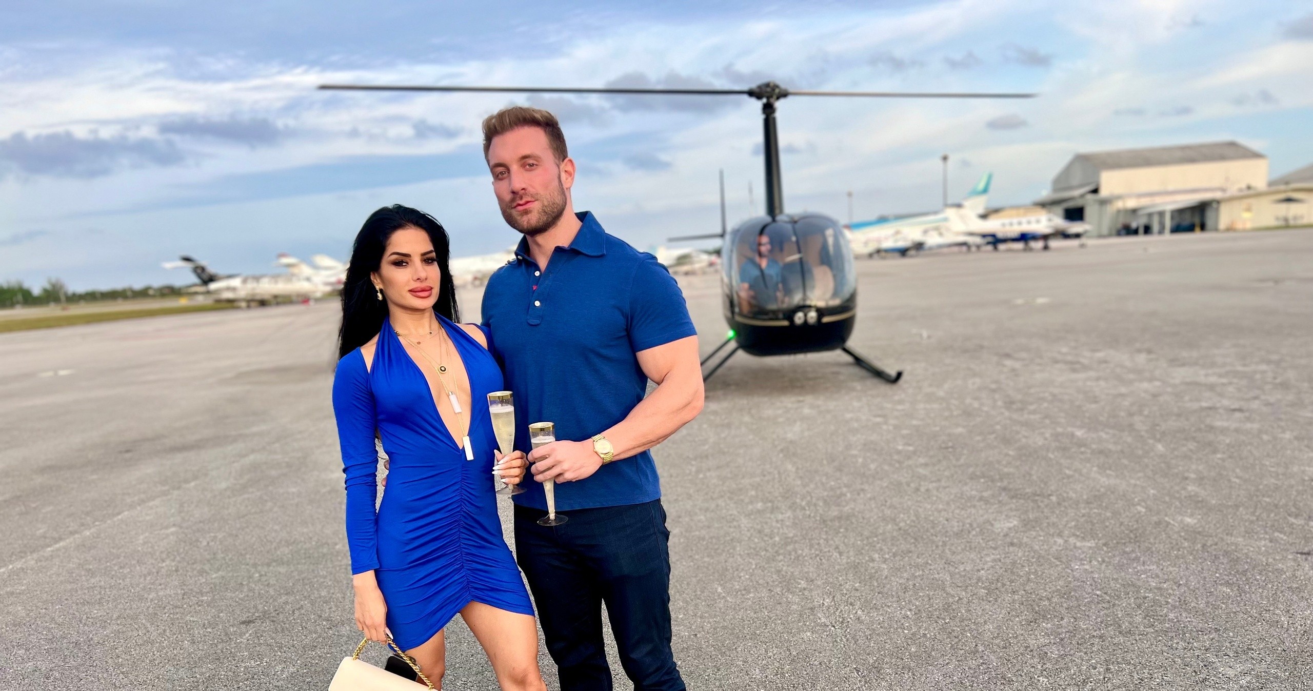 Romantic Miami Premium Helicopter Tour With Champagne