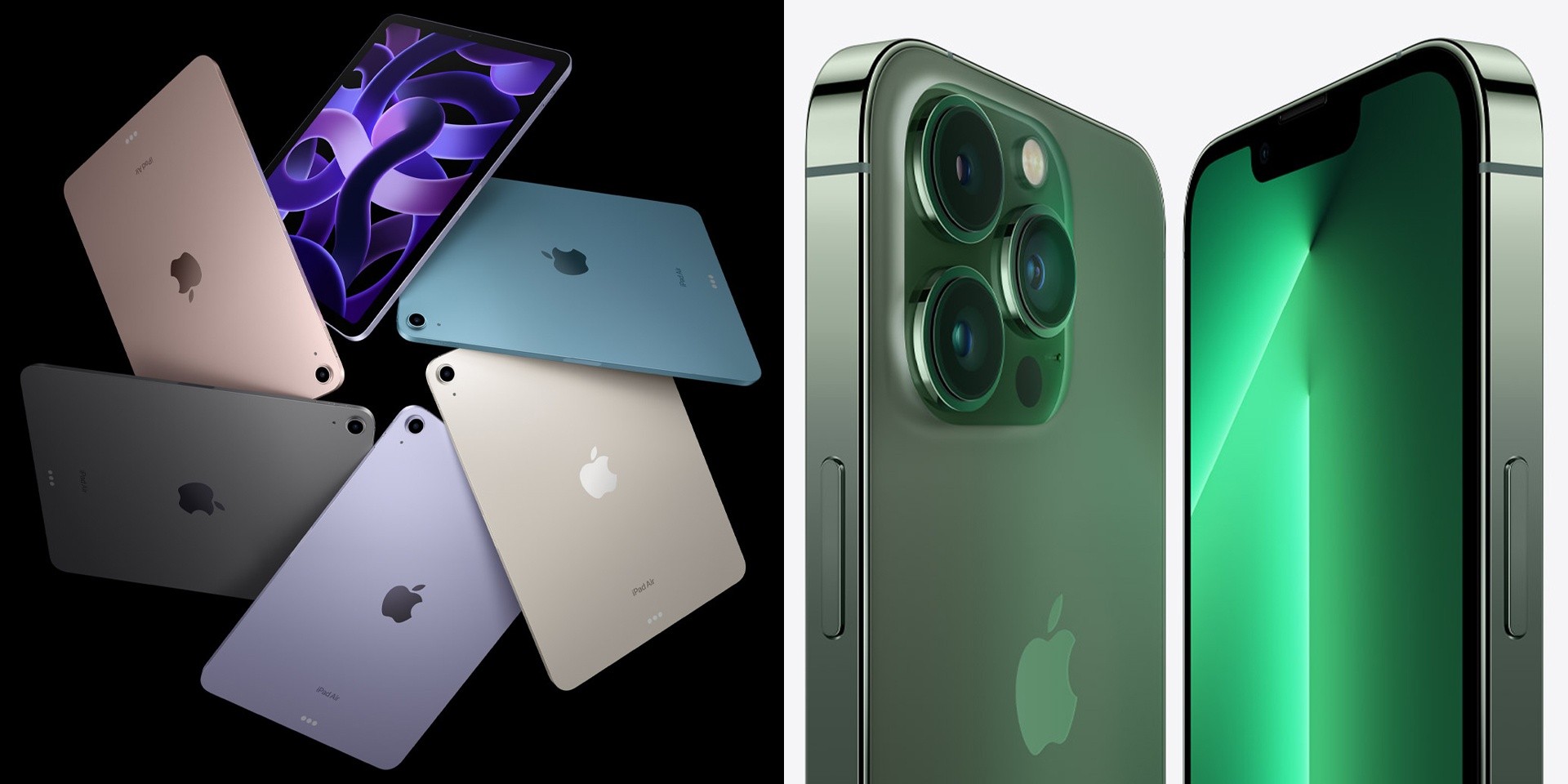 Apple introduces new iPhone 13 and SE models, improved iPad Air, new