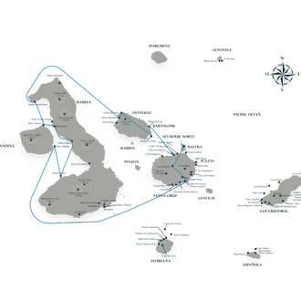 tourhub | Latin Trails | Seaman Journey C Itinerary | Tour Map