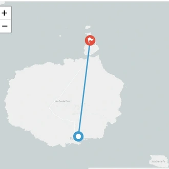 tourhub | Ecuador Galapagos Travels | 5 days Adventure Trip in Galapagos | Tour Map