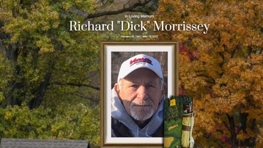 Cover photo for Richard 'Dick' Morrissey's Obituary