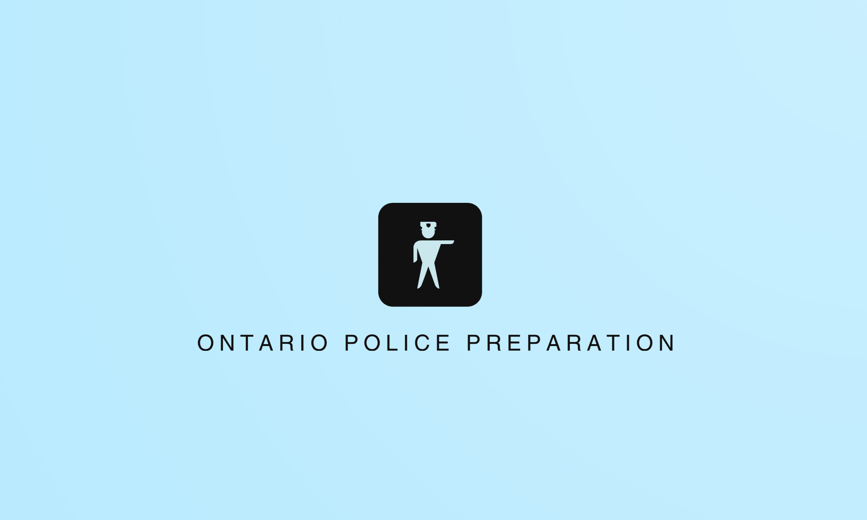 OACP Certificate Process | CANADA POLICE PREPARATION