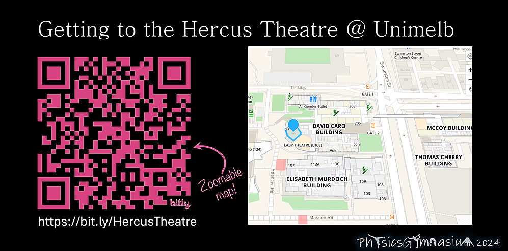 Getting to the Hercus Theatre @ Unimelb