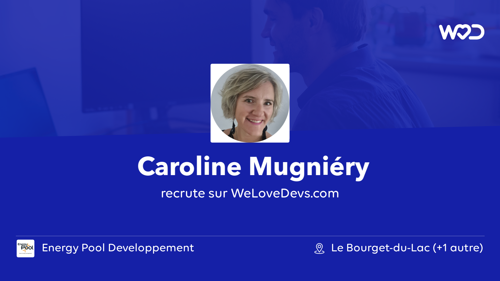 💙 Caroline Mugniéry, Recruteur at Energy Pool Developpement is hiring ...