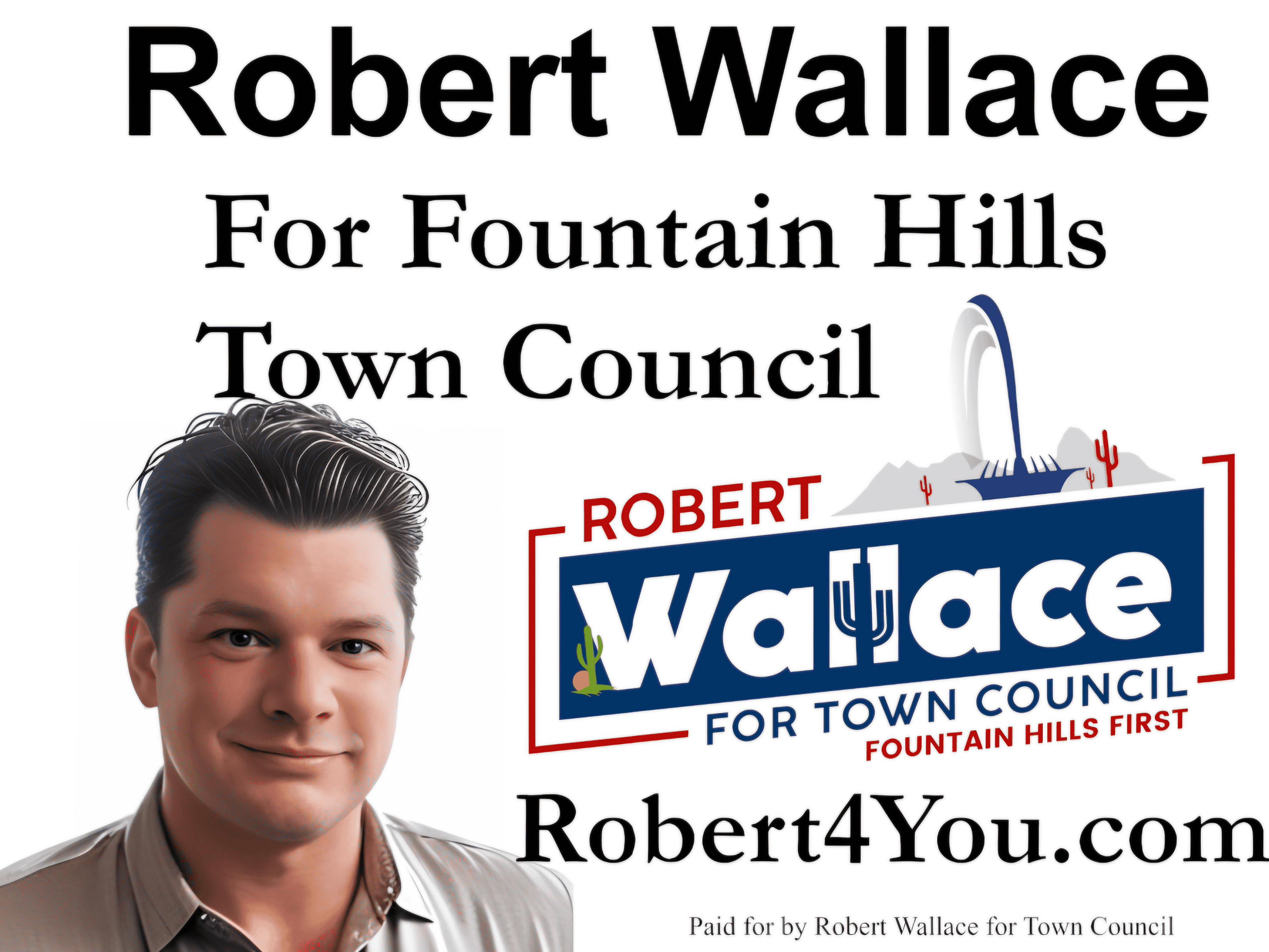 Robert Wallace for Fountain Hills logo