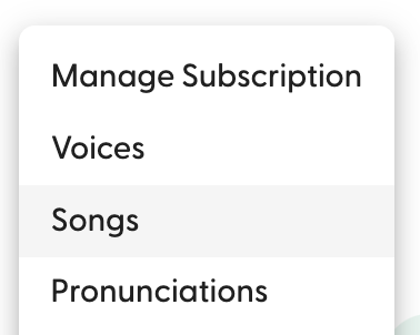 Import a song to a workspace