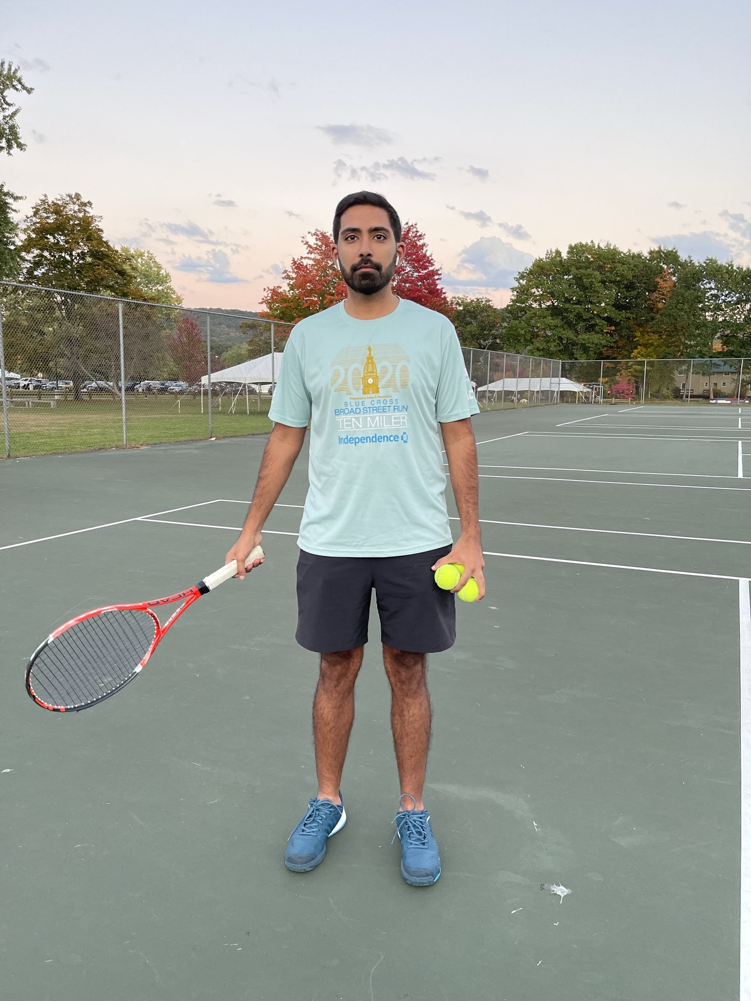 Kush S. teaches tennis lessons in West Lebanon, NH