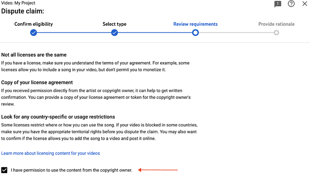 How to remove your Content ID claim in Youtube?