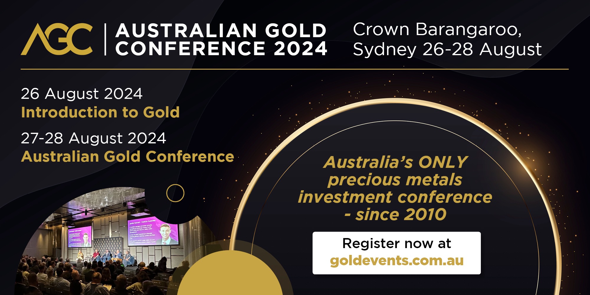 The Australian Gold Conference 2024, Barangaroo, Mon 26th Aug 2024, 5