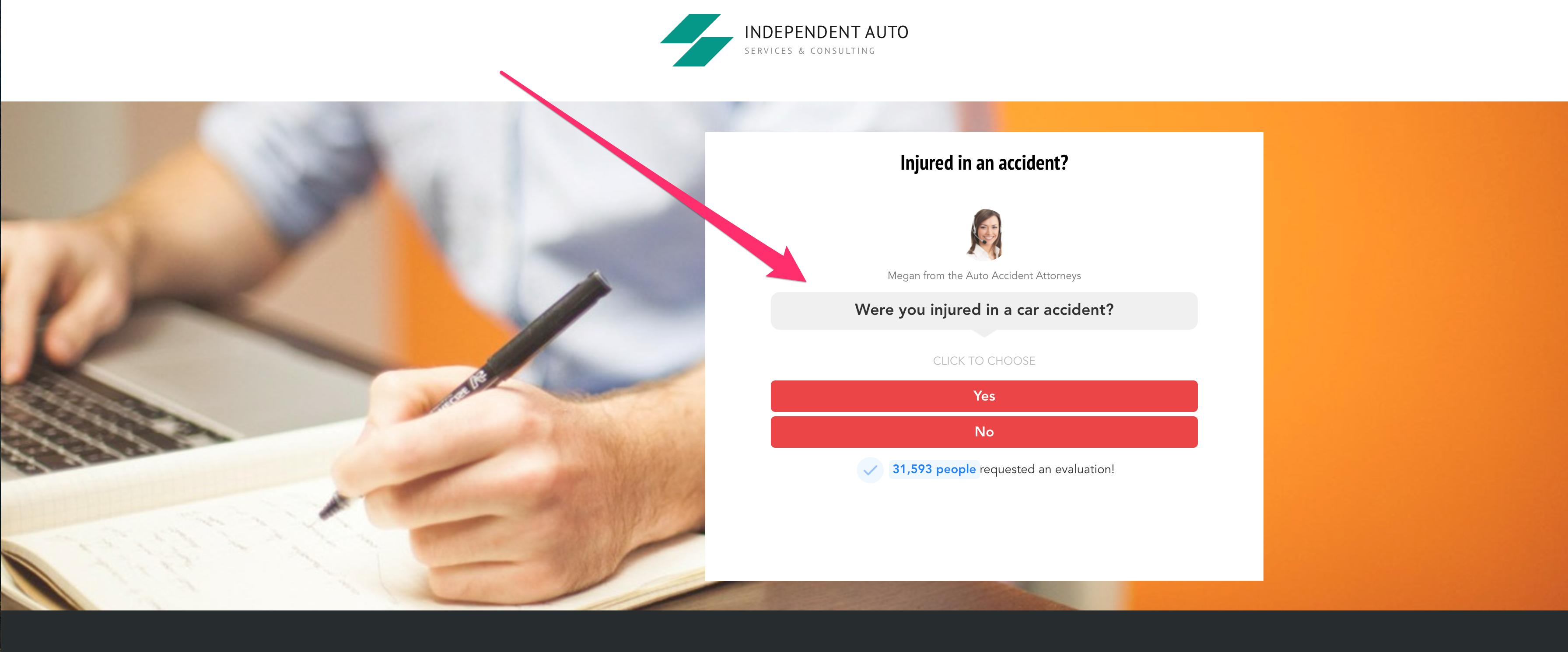 leadpages embedded form