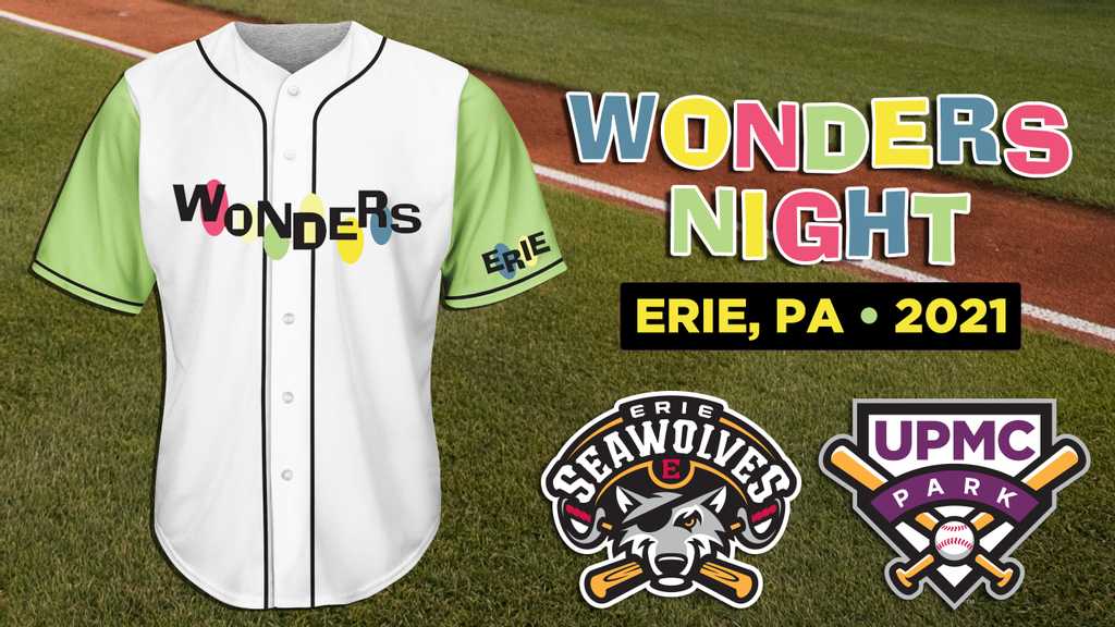 Erie SeaWolves Wonders Event Jersey 