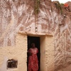 Zubeda the Caretaker at Entrance to Her Home (Near Ighil’n’Ogho, Morocco, 2010)
