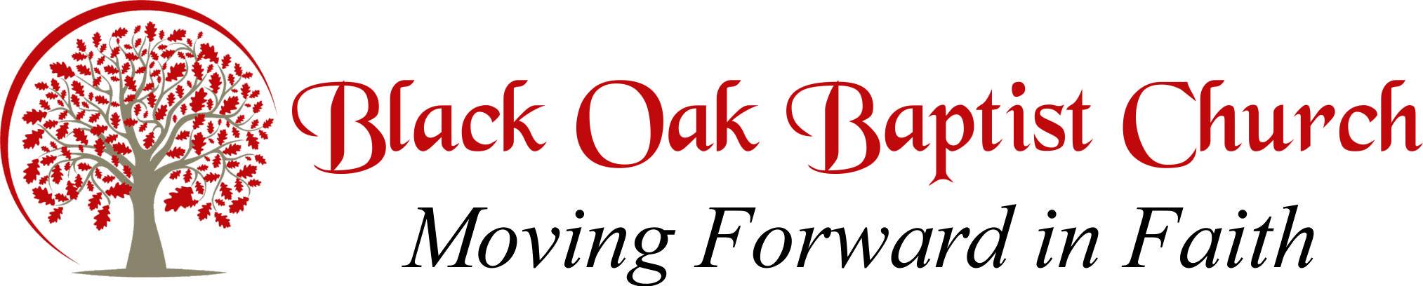 Black Oak Baptist Church logo