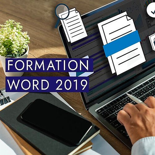 Représentation de la formation : Word 2019 : Initiation & prise en main