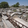 Grave Sites 4,  Borgel Jewish Cemetery at Tunis, Tunisia, Chrystie Sherman, 7/19/16