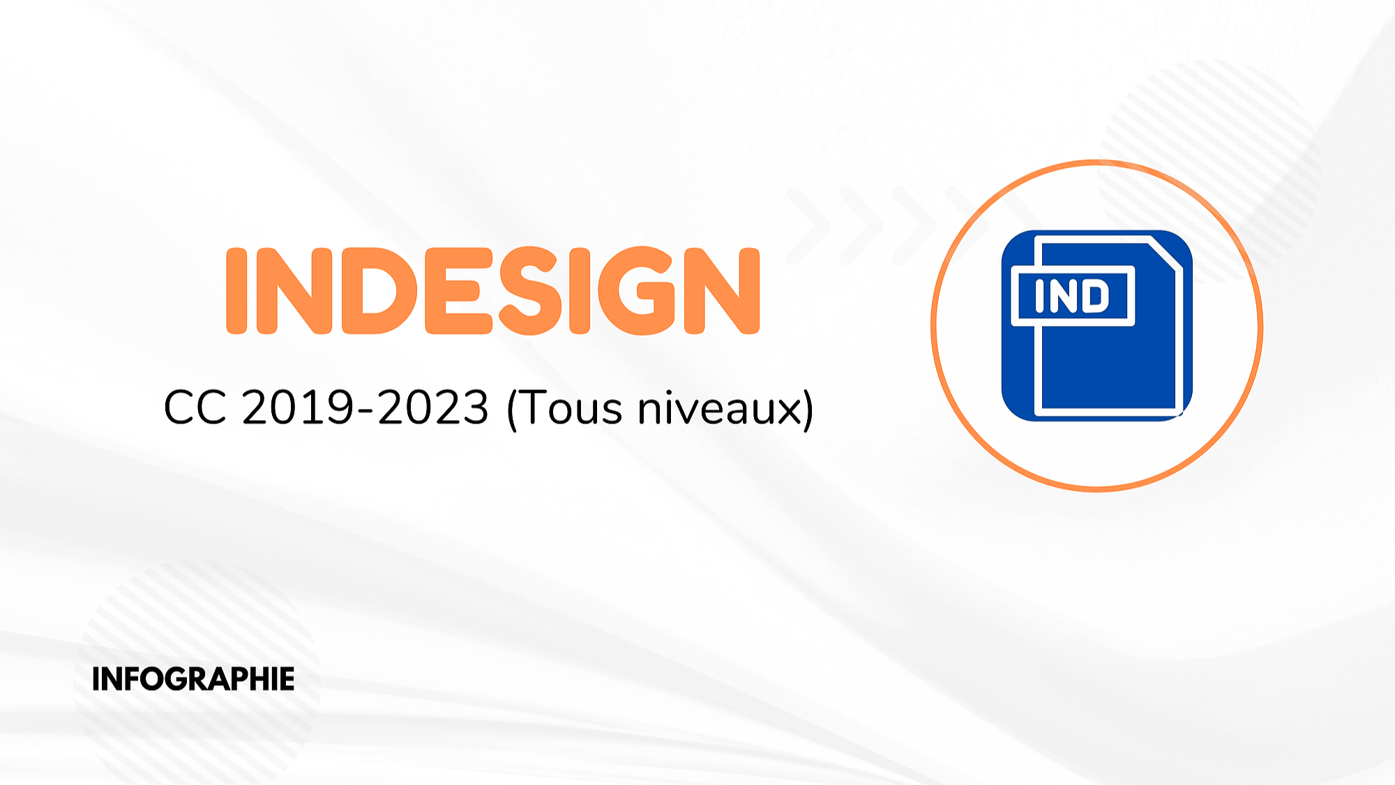 Représentation de la formation : INDESIGN CC 2019-2023 TOUS NIVEAUX