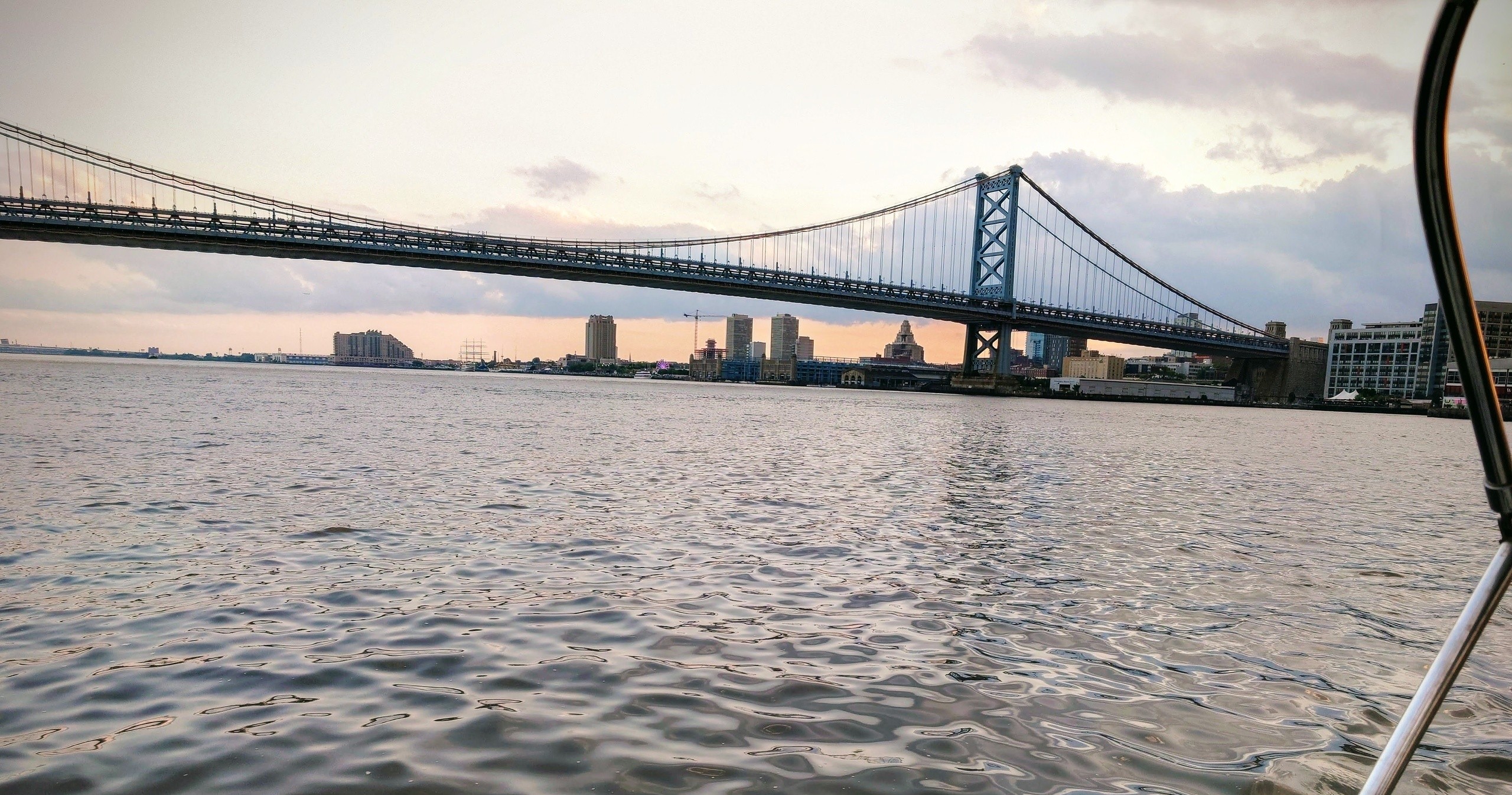 Sunset sail - Philadelphia Waterfront