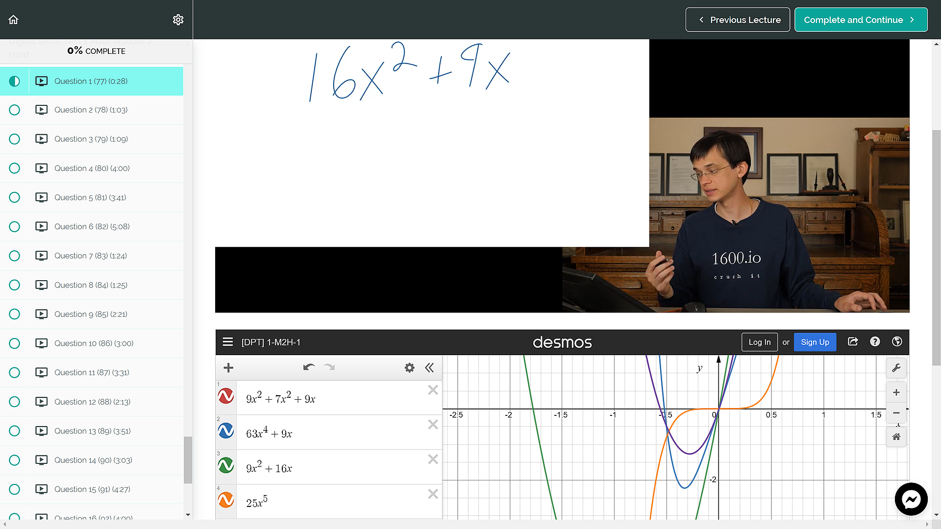 Digital SAT® Practice Test 1 Explanations | 1600.io