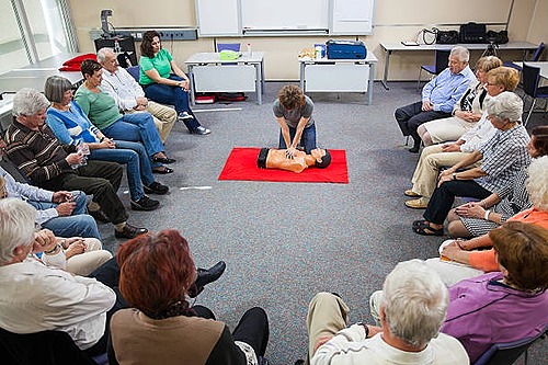 Représentation de la formation : Gestes de premiers secours