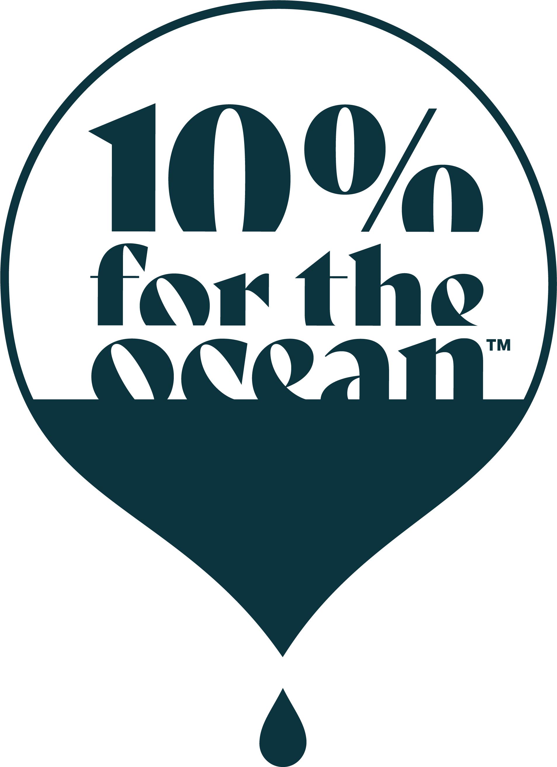 10 percent for the ocean logo