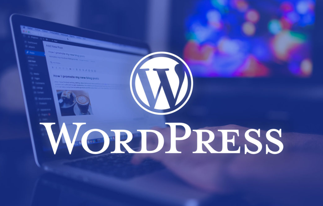 wordpress on a logo