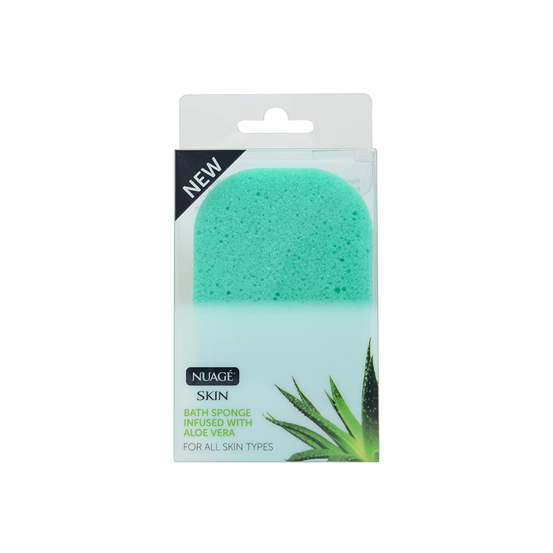 Nuage Bath Sponge Infused With Aloe Vera - Leez World Entreprises ...