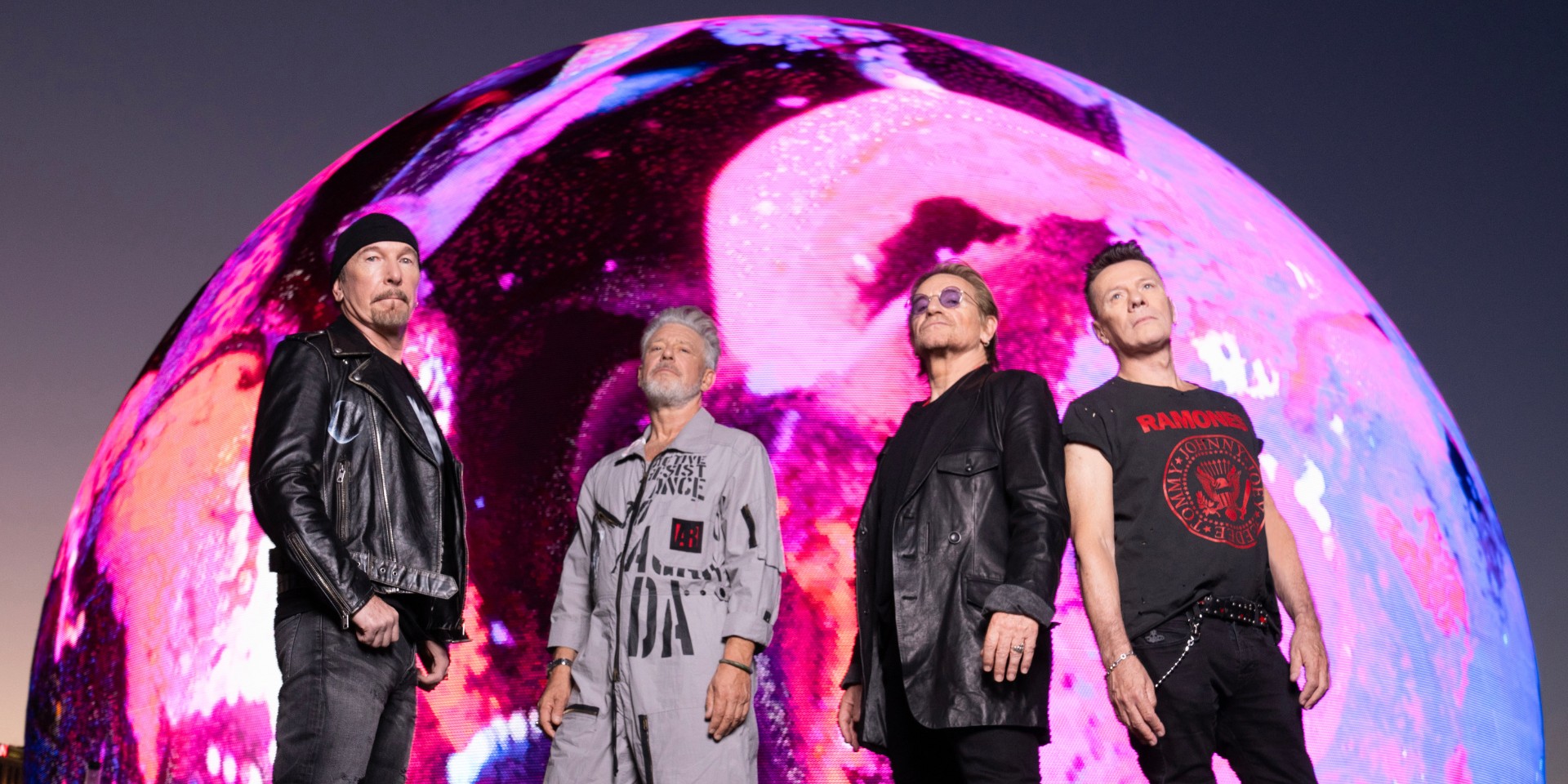 U2 launches first-of-its-kind immersive concert experience in new Las Vegas landmark, the Sphere