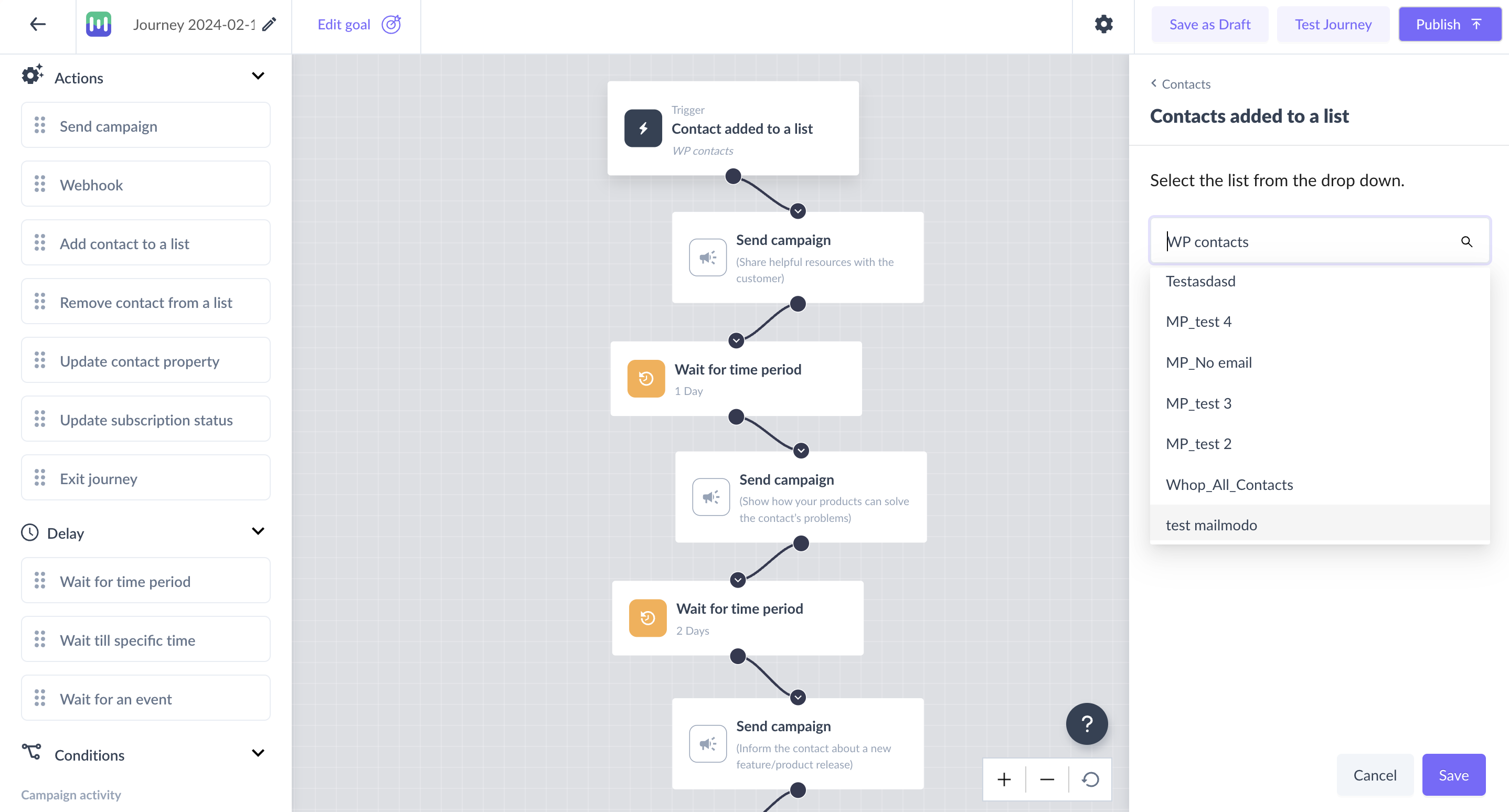 Effortlessly Create Journeys Using Prebuilt Journeys