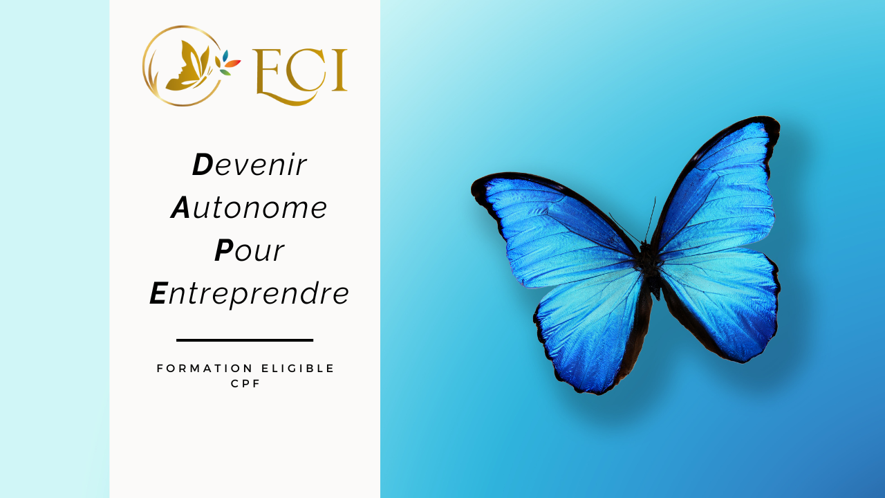 Représentation de la formation : Développer son autonomie pour entreprendre - DAPE