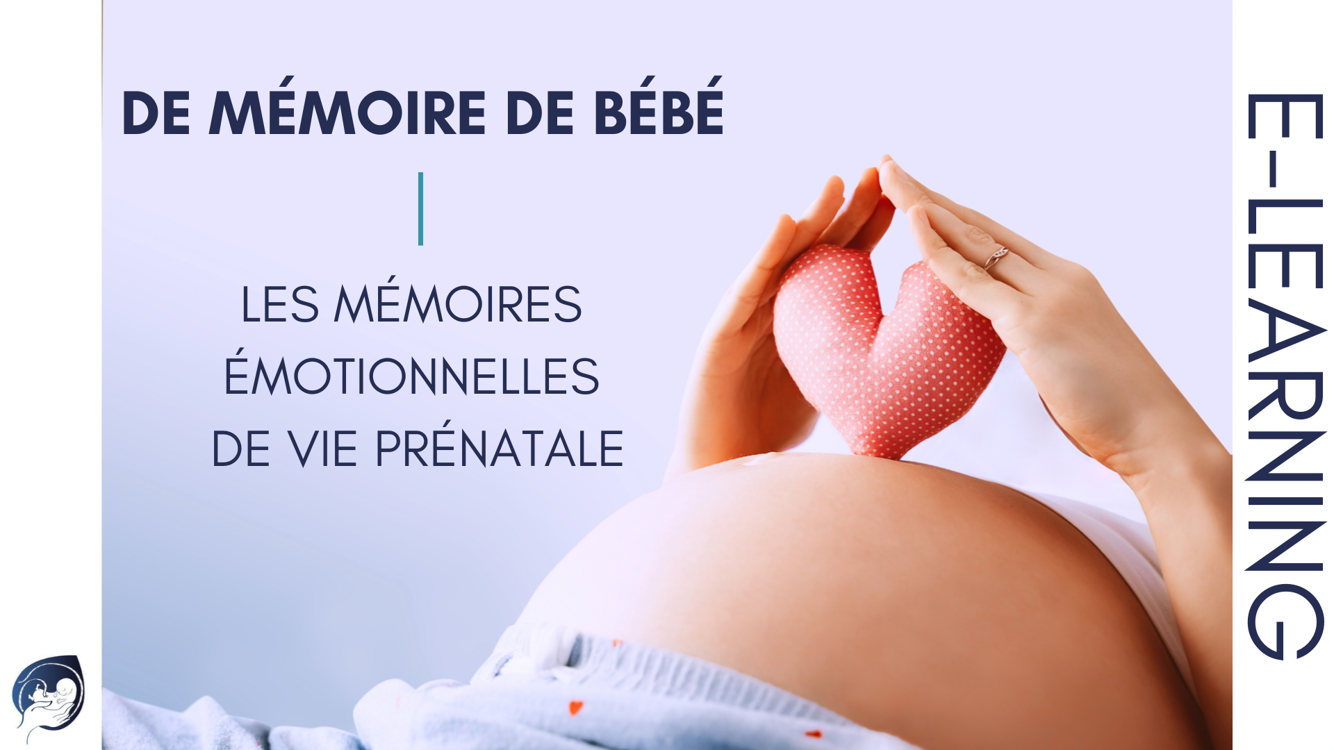 Représentation de la formation : Mémoires Émotionnelles : VIE PRÉNATALE - DE MÉMOIRE DE BÉBÉ® e-learning