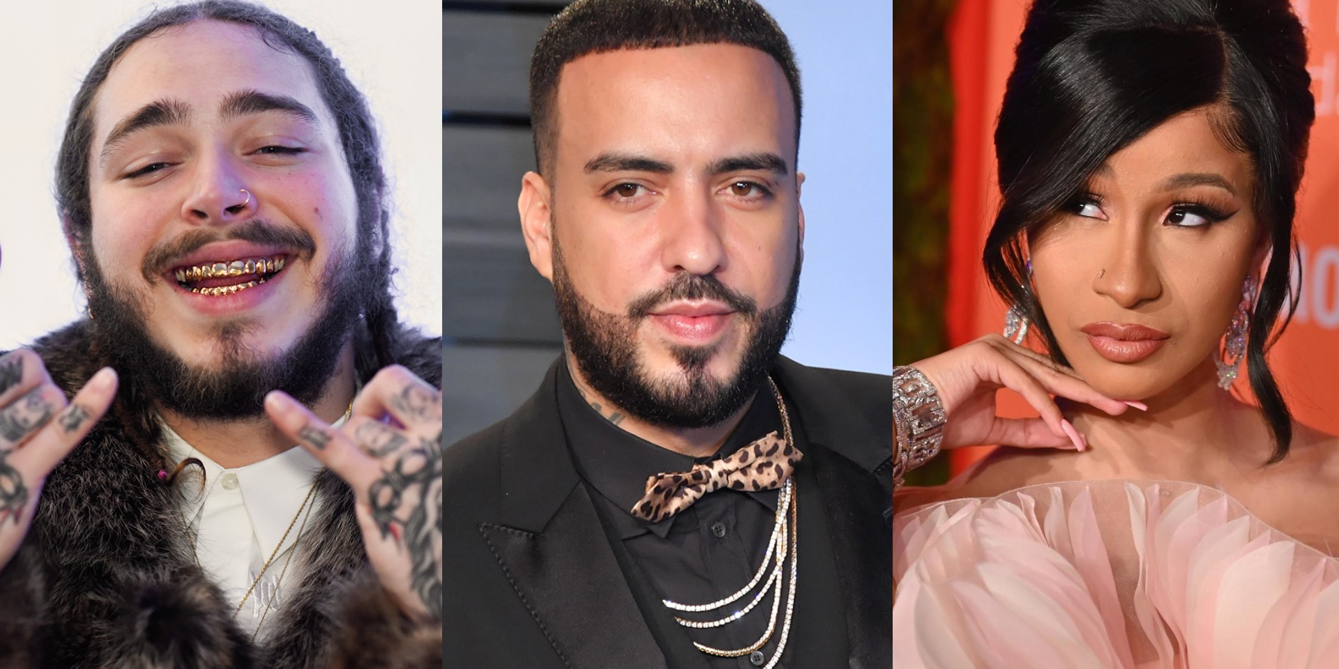 Cardi B and Post Malone join French Montana on an epic new single 'Writing on the Wall'