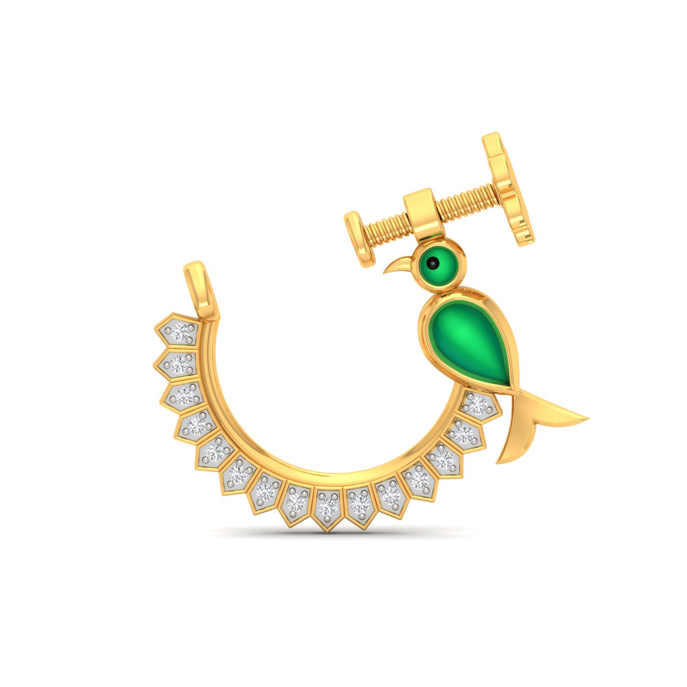 Elevate Your Style With South Indian Gold   Jewellery || Bhagyasree  South Nose Ring ||