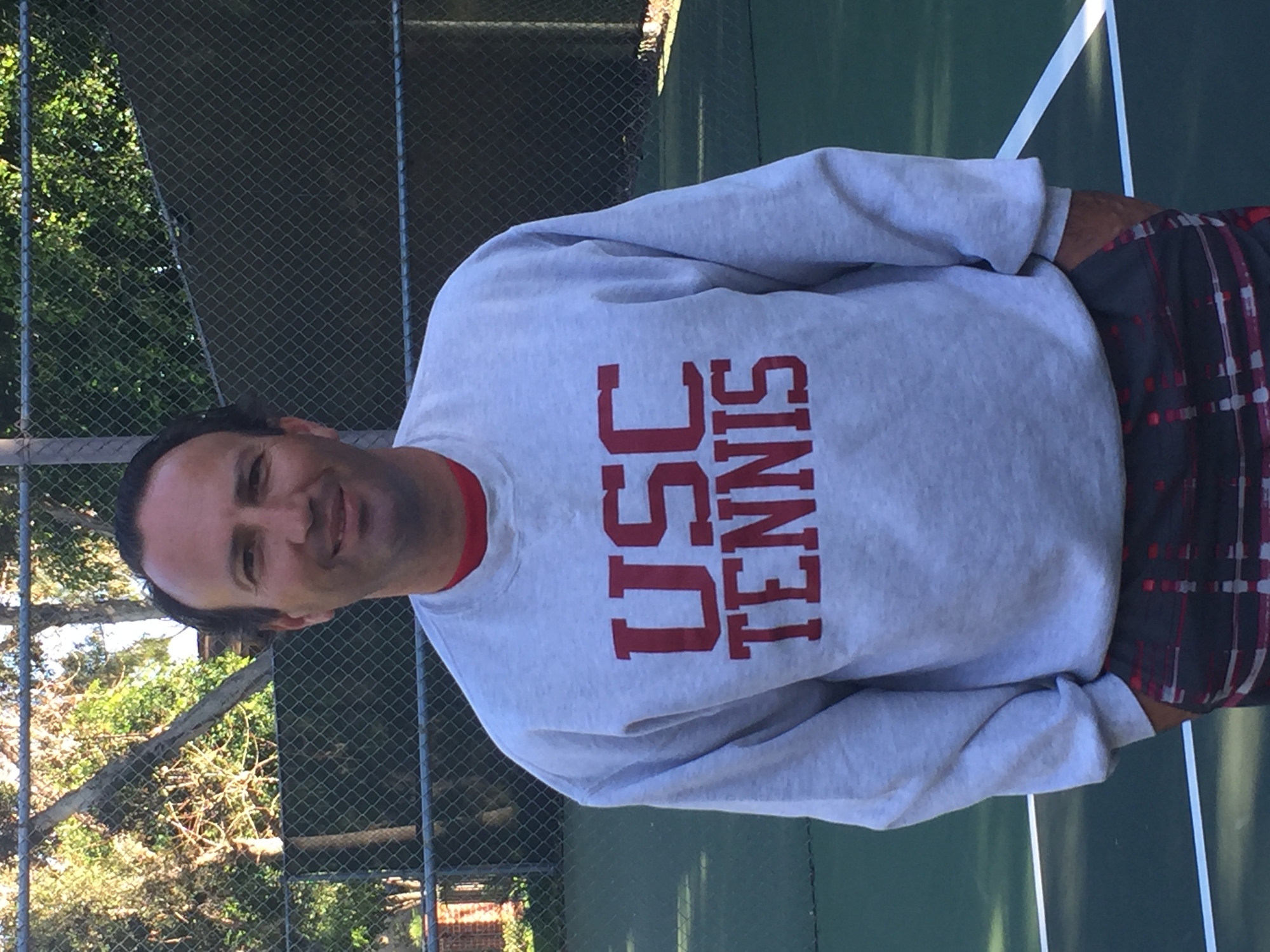 Alex V. teaches tennis lessons in Irvine, CA