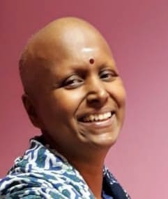 Radha Eswar When She Lost Her Hair due to Chemotherapy